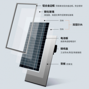 太阳能光伏板全黑光伏板高效太阳能板560w光伏组件